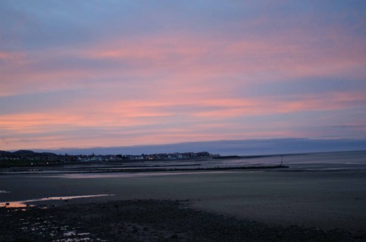 23212TGROS-Sunset sky, Rhos-on-Sea