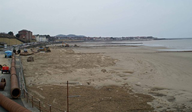 6th April, the new beach so far