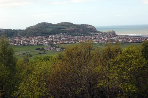 View from the north side of Bryn Euryn