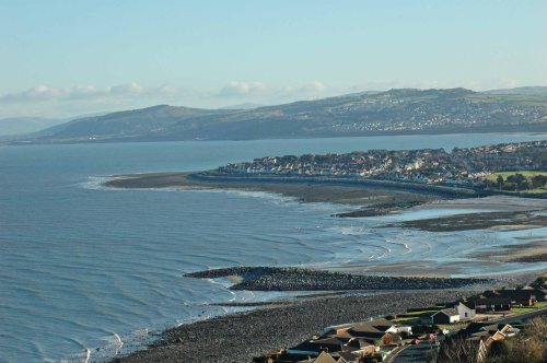 View from first breath collection point on Rabbit Hill
