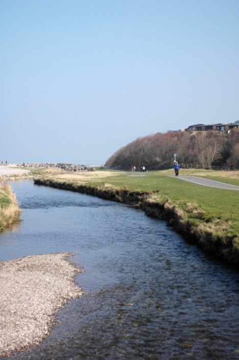 Path alongside the river